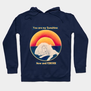 You are my sunshine now and forever - lions love Hoodie